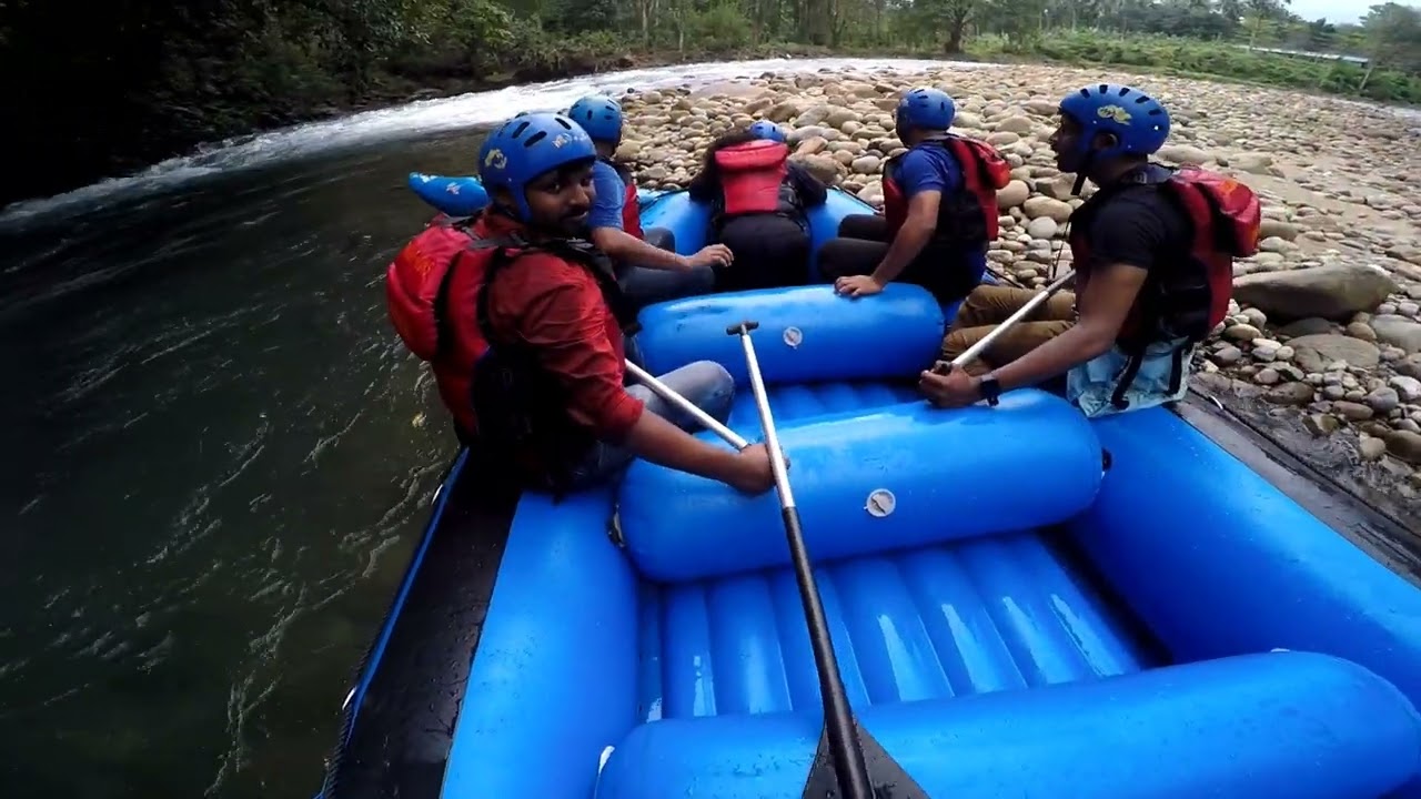 Arippara Waterfalls Iruvanjippuzha river rafting KOZHIKODE PADDLE MONKS ADVENTURE