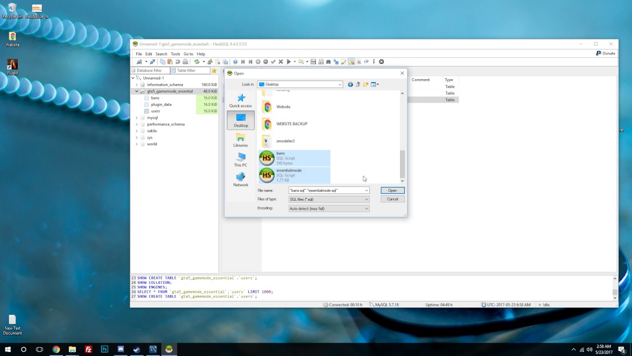 FiveM/FiveReborn - HOW TO INSTALL ESSENTIALMODE! v2.0