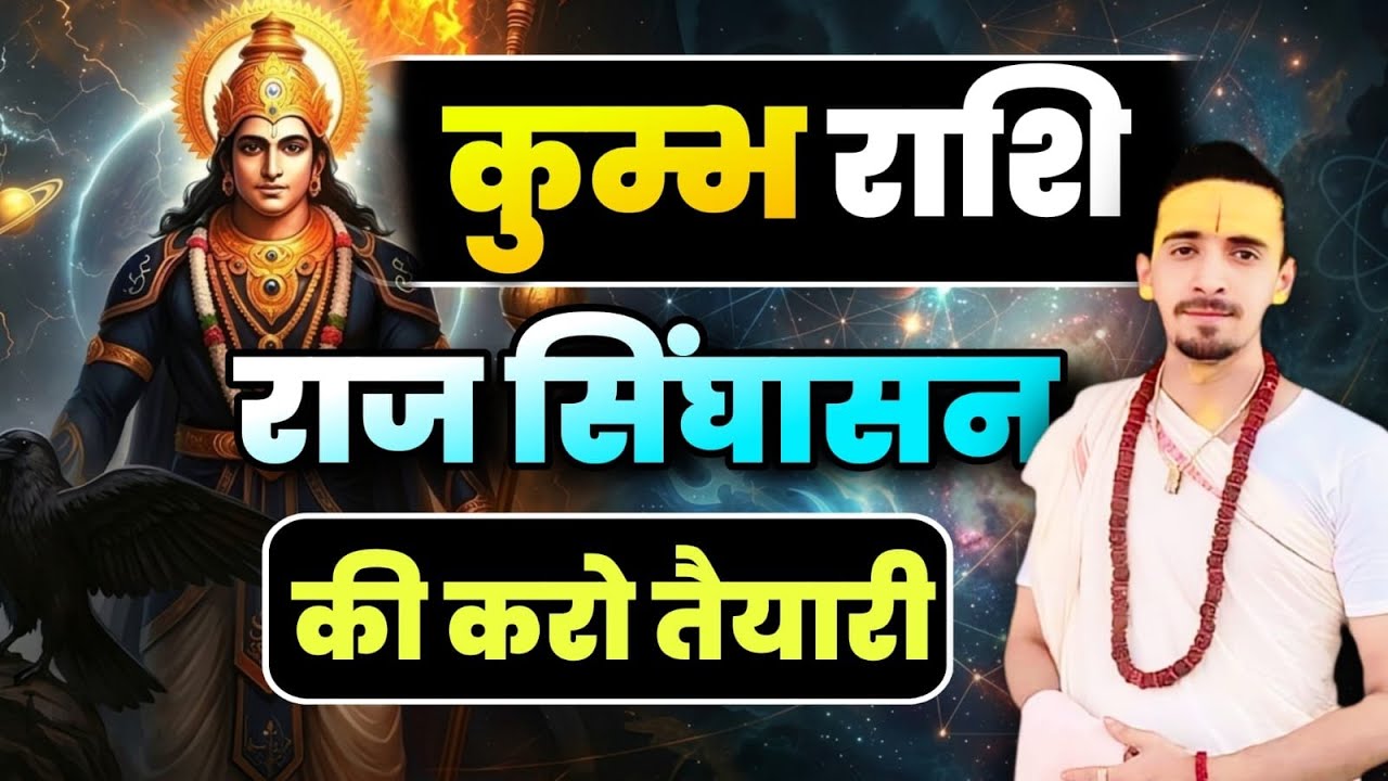 कुम्भ राशि - राज सिंघासन की करो तैयारी | Shanidev Ast 13 March 2026 |Kumbh Rashi|Aquarius Horoscope 