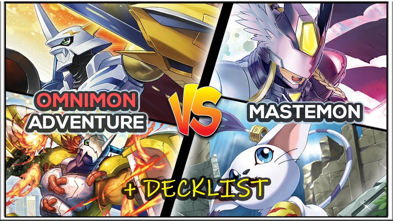 Omnimon Adventure vs Mastemon • BT21 Gameplay + Decklist | DCGO | Digimon TCG