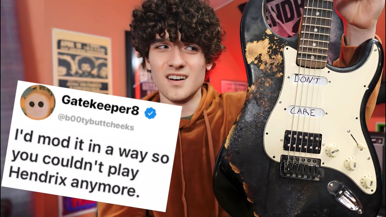 Remotely Ruining a Squier Stratocaster