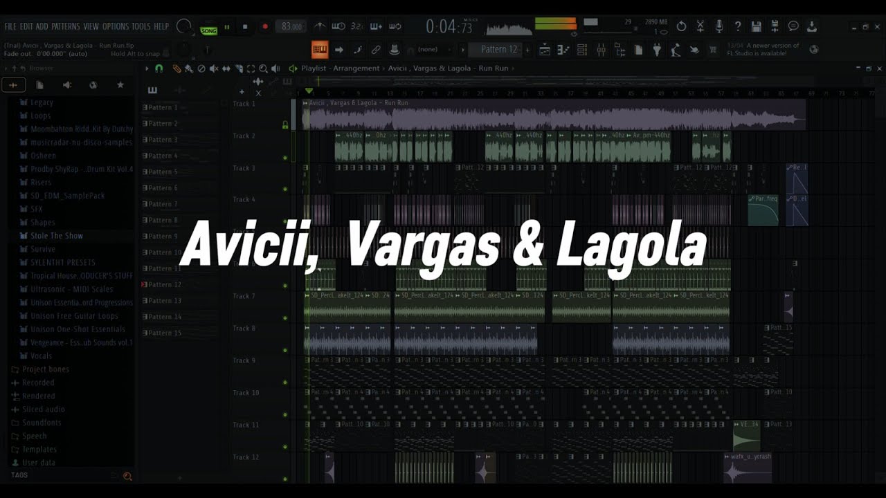 Avicii, Vargas & Lagola - Run Run (Sub Esp) | FREE FLP