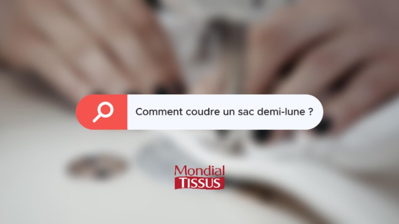 Patron gratuit : comment coudre mon sac demi-lune ?