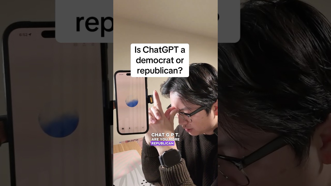 Is #ChatGPT a Democrat or a Republican?