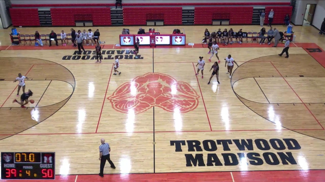 Trotwood-Madison vs Mount Healthy High School Girls' Varsity Basketball