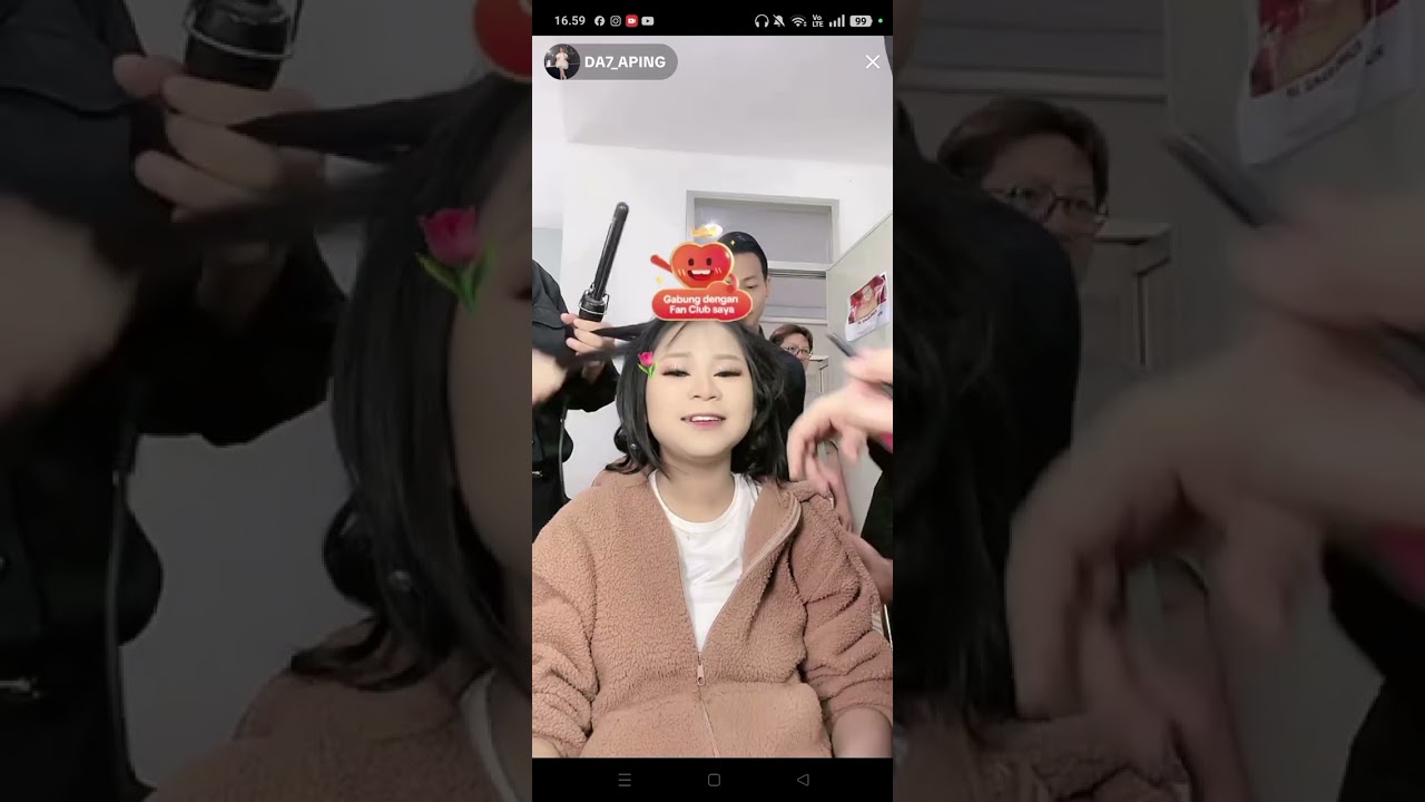 APRIL DA7 LIVE SAMBIL DI INFUS VITAMIN