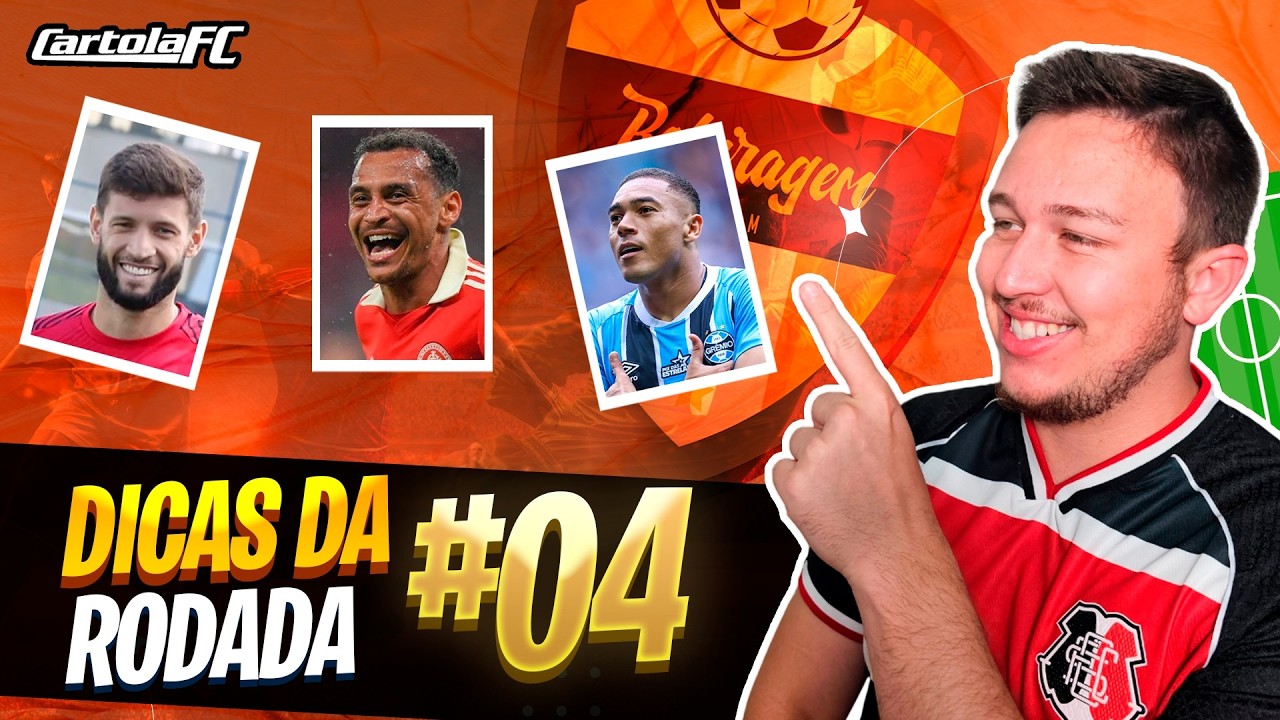 CARTOLA FC 2026:  DICAS RODADA 4 |  TIME ATUALIZADO 🔥