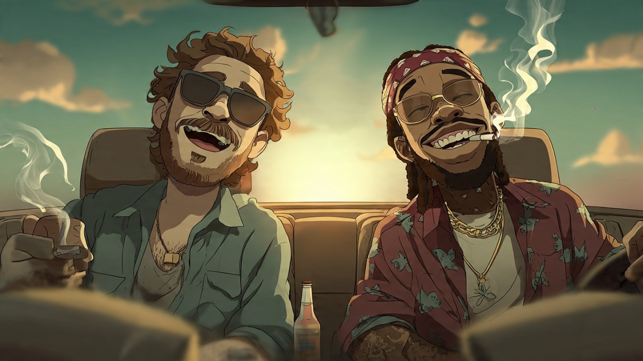 If Post Malone ft. Wiz Khalifa Made Lo-Fi Hip Hop | Post Malone ft. Wiz Khalifa New Songs