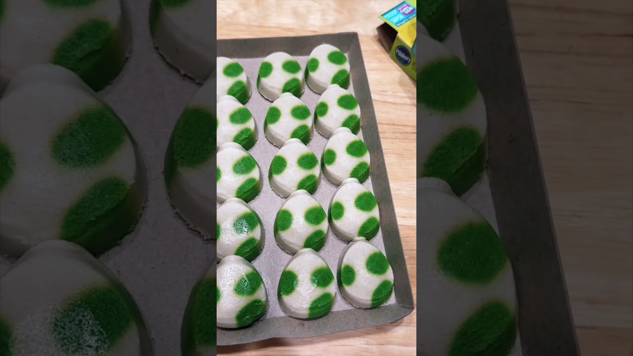 Yoshi Cookies are always a good idea! #yoshi #yoshicookies #supermariobros #supermariogalaxy
