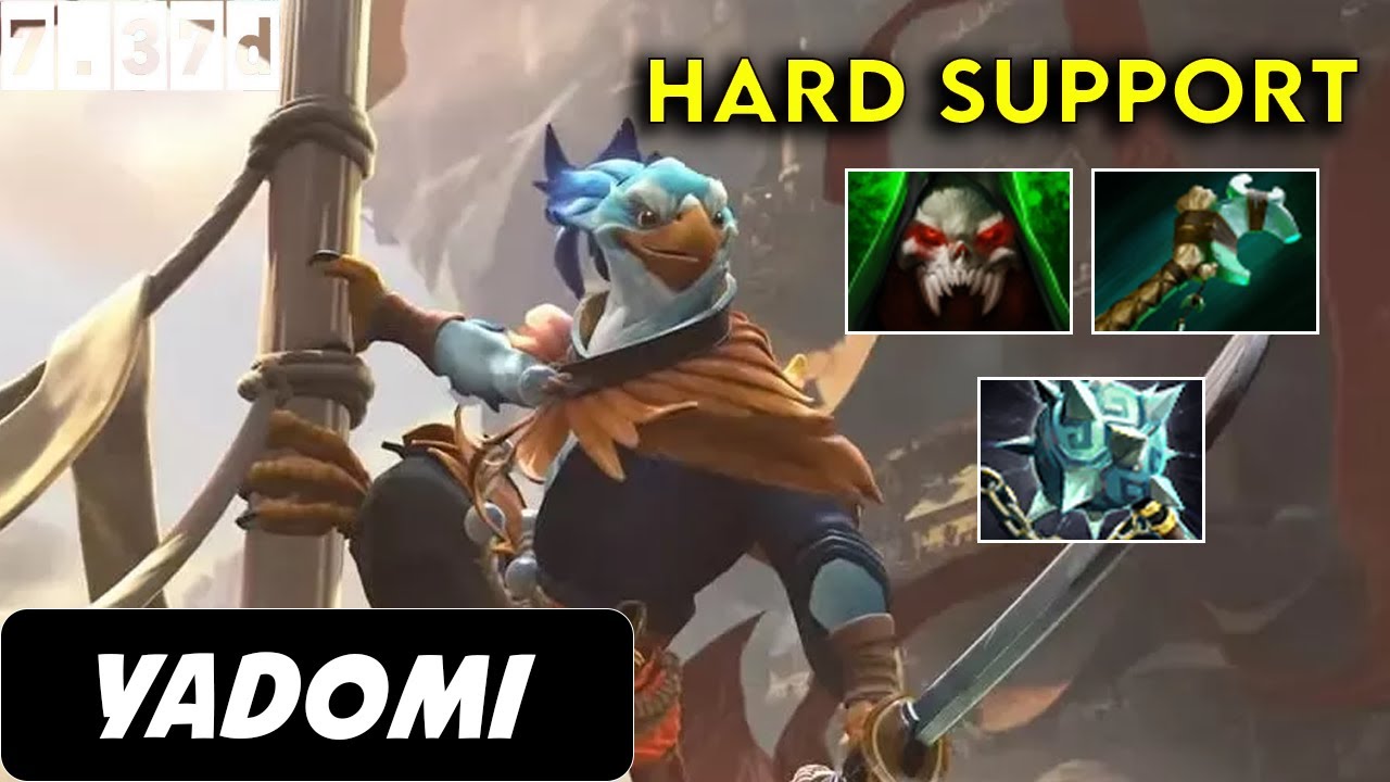 Yadomi Kez Hard Support - Dota 2 Patch 7.37d Pro Pub Gameplay