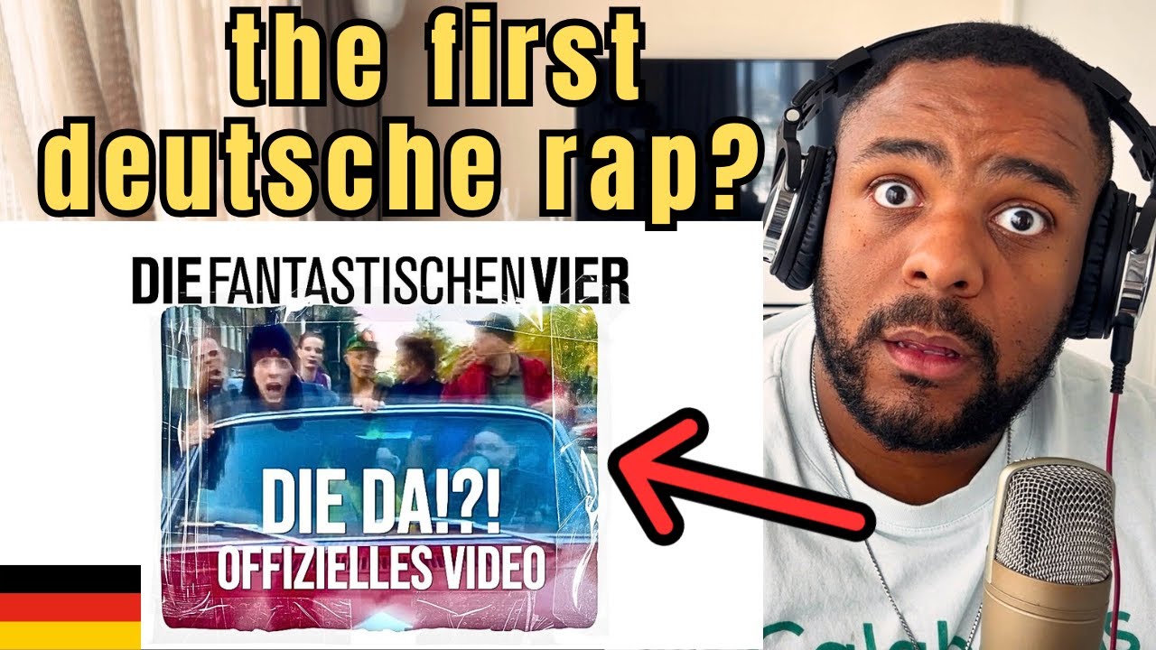 First DEUTSCHE RAP? | Brit Reacts to Die Fantastischen Vier - Die Da!?!
