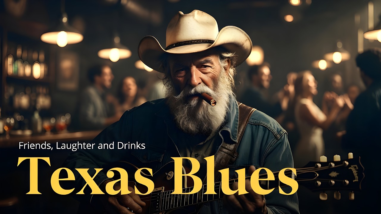 Texas Blues 🍺🎸 | Classic Southern Blues, Bar Room Guitar & Whiskey Nights
