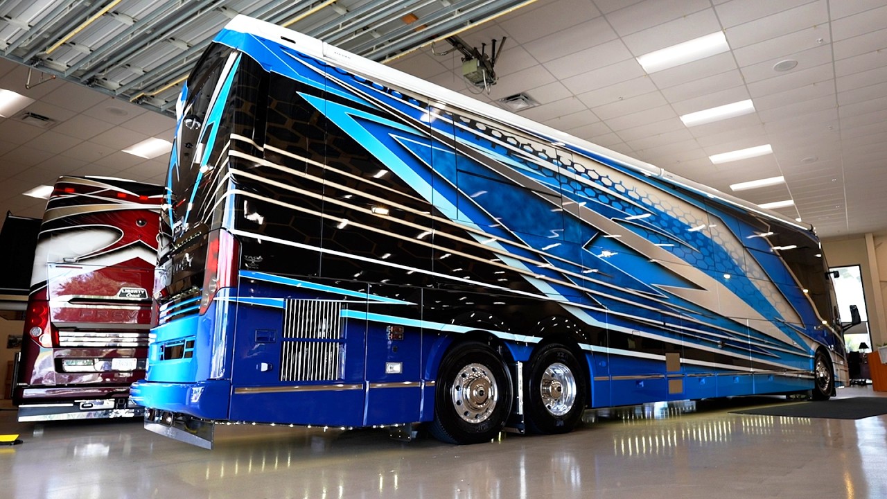 $3 Mil 2026 Prevost Liberty Coach Quad Slide First Look!
