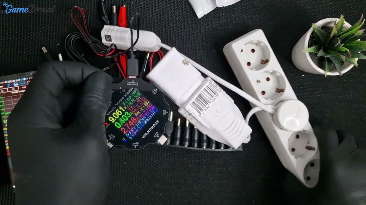 18 in 1 UD18 DC5.5 USB Tester Type-C PD DC Digital Voltmeter Ammeter With APP - Aliexpress
