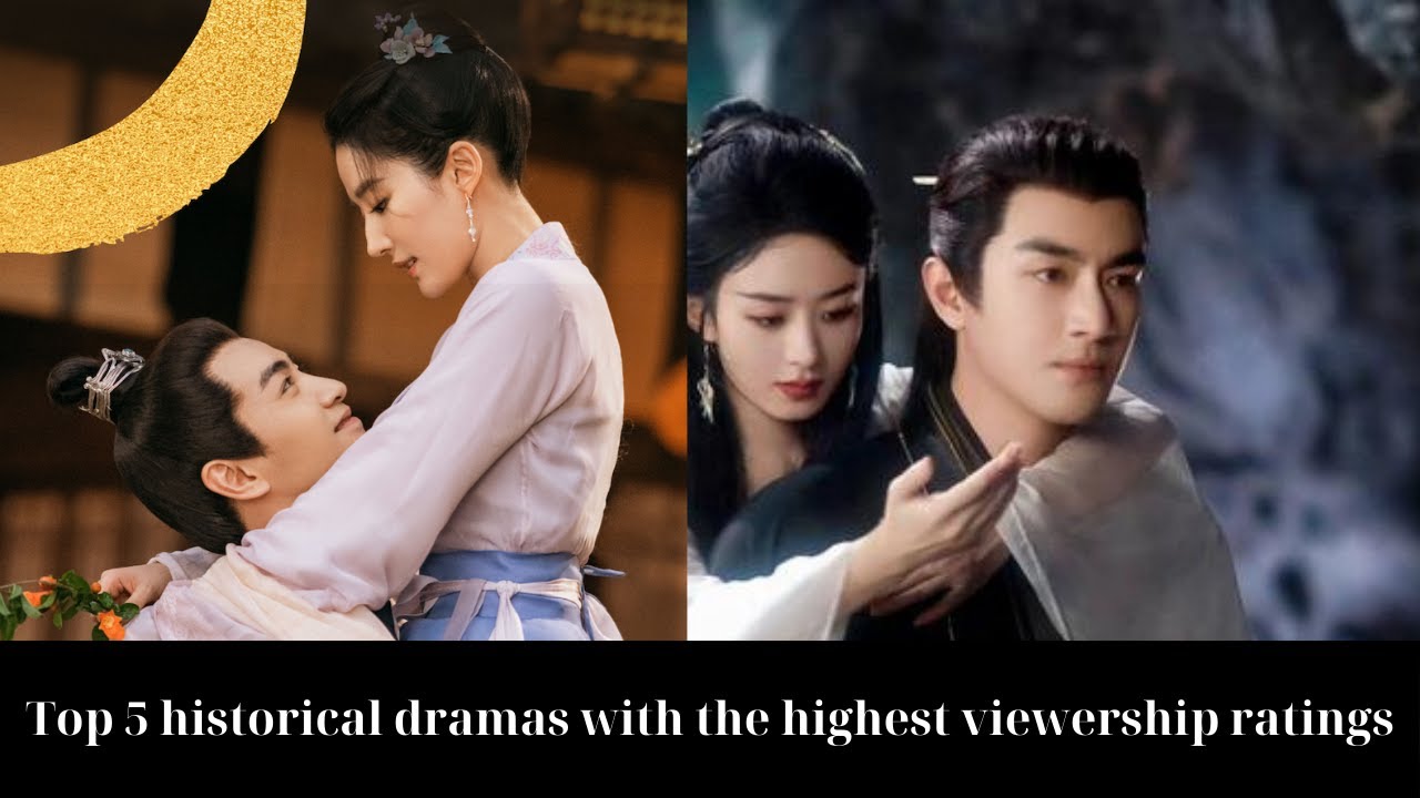 Top 5 historical dramas with the highest viewership ratings: Liu Yifei surpasses Zhao Liying.