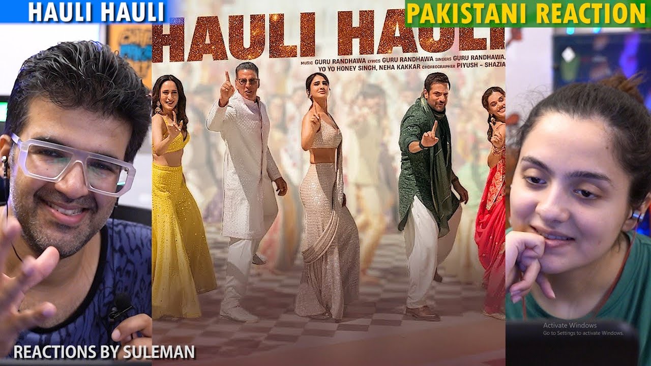 Pakistani Couple Reacts To Hauli Hauli | Khel Khel Mein | Akshay Kumar | Honey Singh | Guru Randhawa