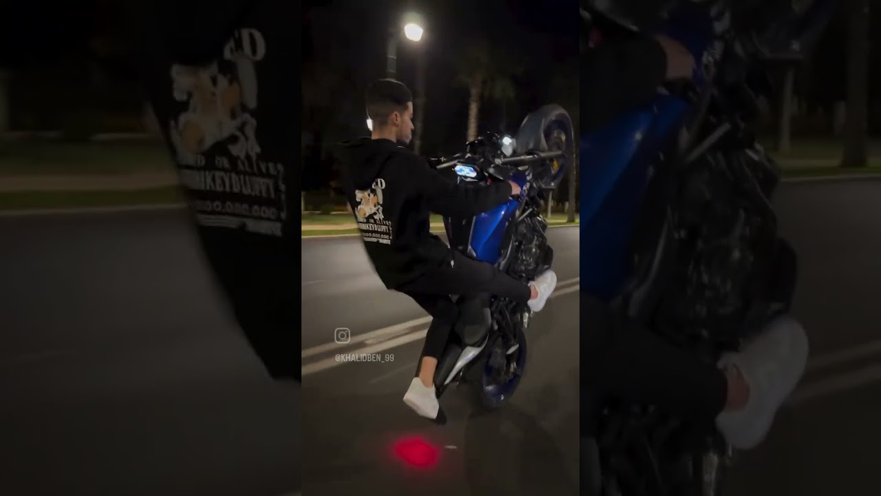 yamaha mt 07 2023 wheelies 