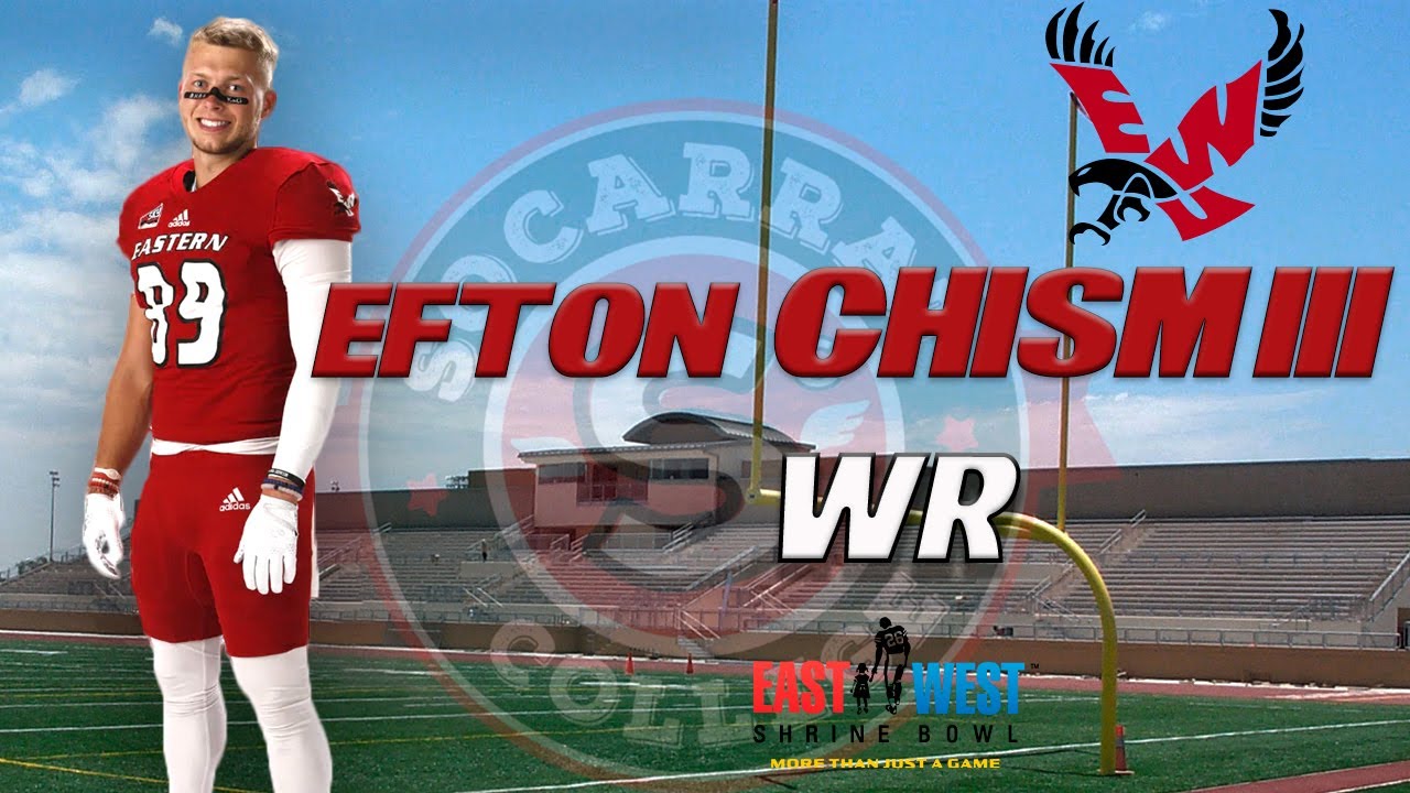 Efton Chism III. WR Eastern Washington. NFL Draft Prospect 2025 Análisis