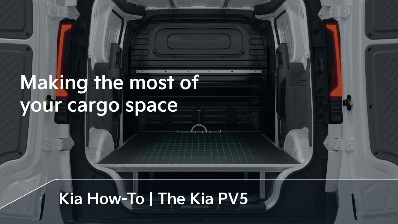 Making the most of your cargo space | The Kia PV5