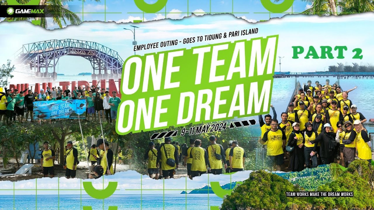 Gamemax Indonesia - Outing Goes To Pulau Tidung & Pari Part 2