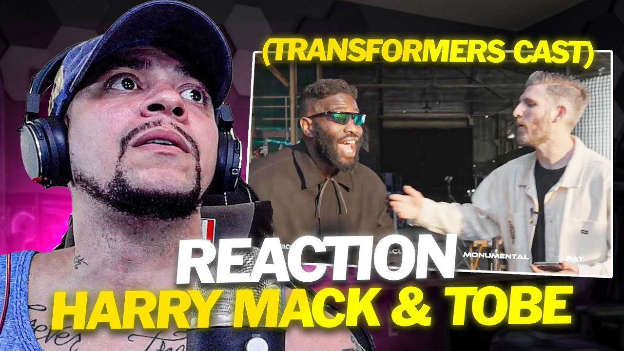 H.MACK & TOBE!!!! Harry Mack - Freestyles For The Cast Of Transformers  (LIVE REACTION)