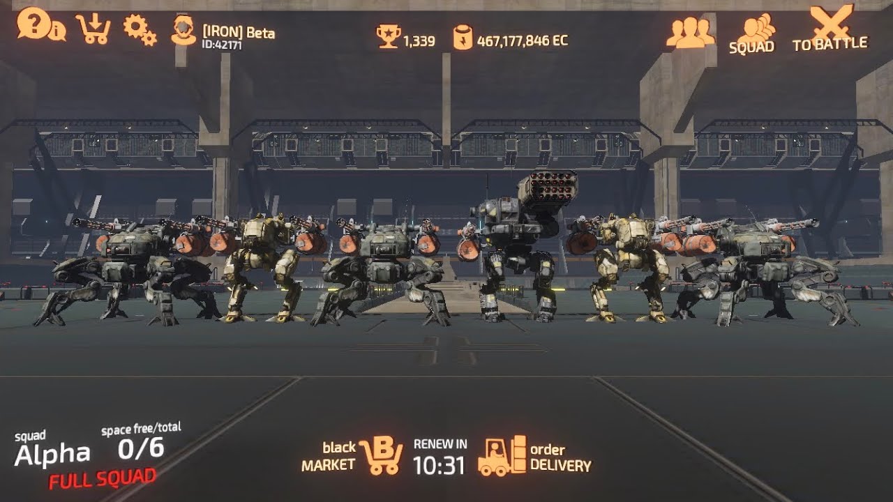 T3 hangar #10 | Battle of Titans