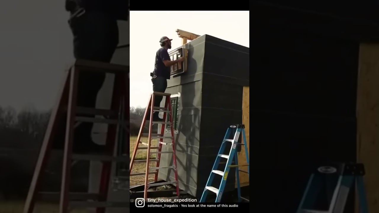 Tiny Home Self Built #tinyhome #selfbuilt #tinyhomeonabudget #offgridliving