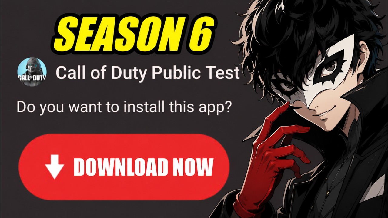 How to Download SEASON 6 Test Server in CODM 2026