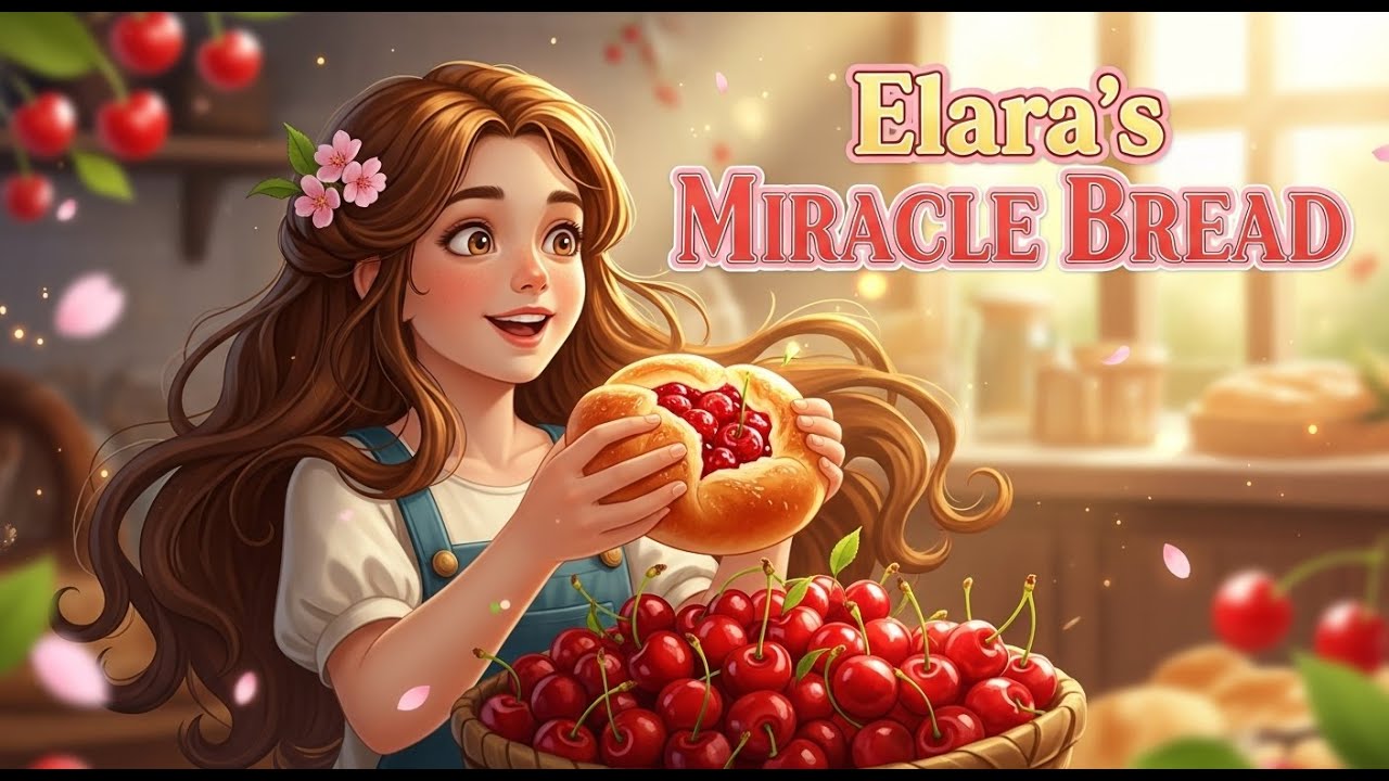Elara’s Miracle Bread 🍞✨ | Kids Moral Story | Kindness, Sharing & Hope