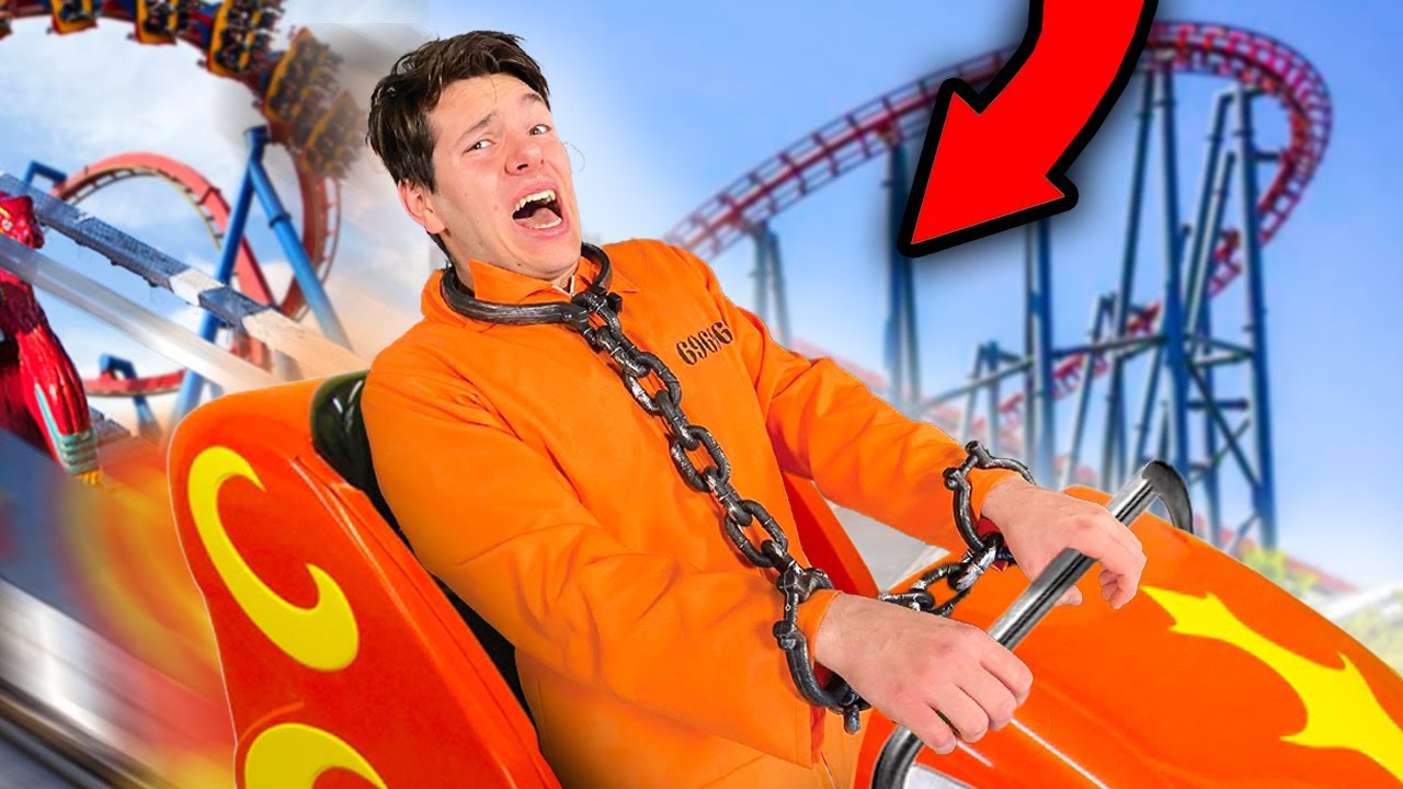 ZOSTAŁEM UWIĘZIONY NA ROLLERCOASTERZE!