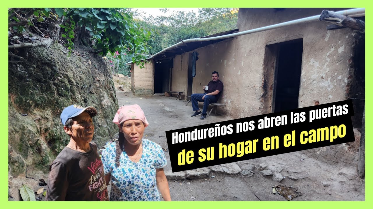 Vida del campo en Honduras | Aldea el alumbrador Nahuaterique parte 1