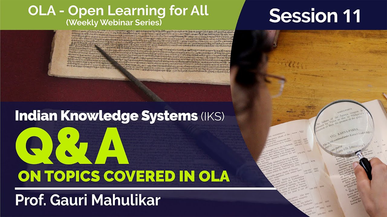 Question & Answer on OLA by Prof. Gauri Mahulikar (OLA 11)