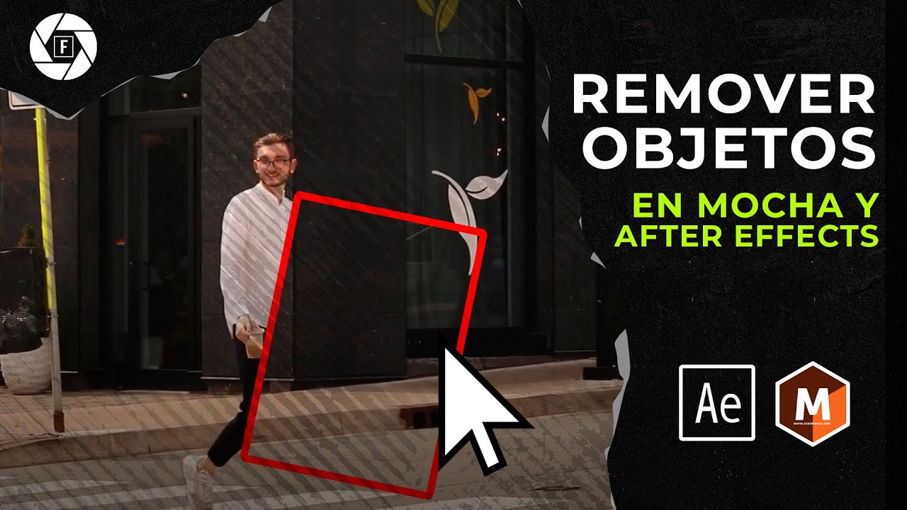 Eliminar objetos grandes en videos en After Effects con Mocha. (No es relleno según contenido)