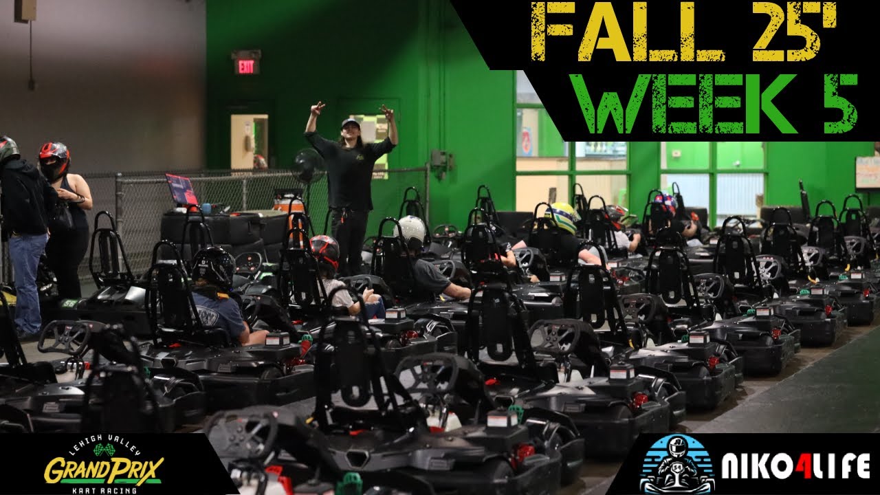 WEEK 5 LIVE STREAM - LEHIGH VALLEY GRAND PRIX FALL25 JR KART RACING LEAGUE