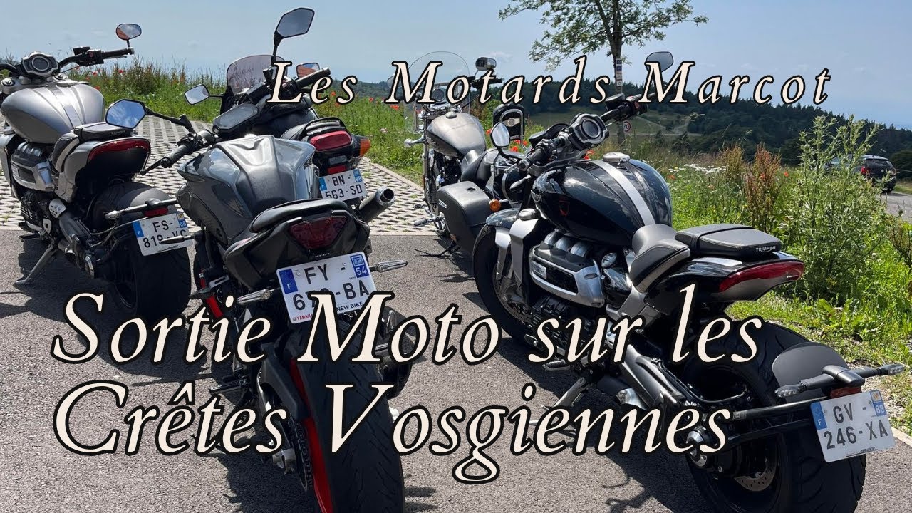 Sortie Vosges avec les motards Marcot