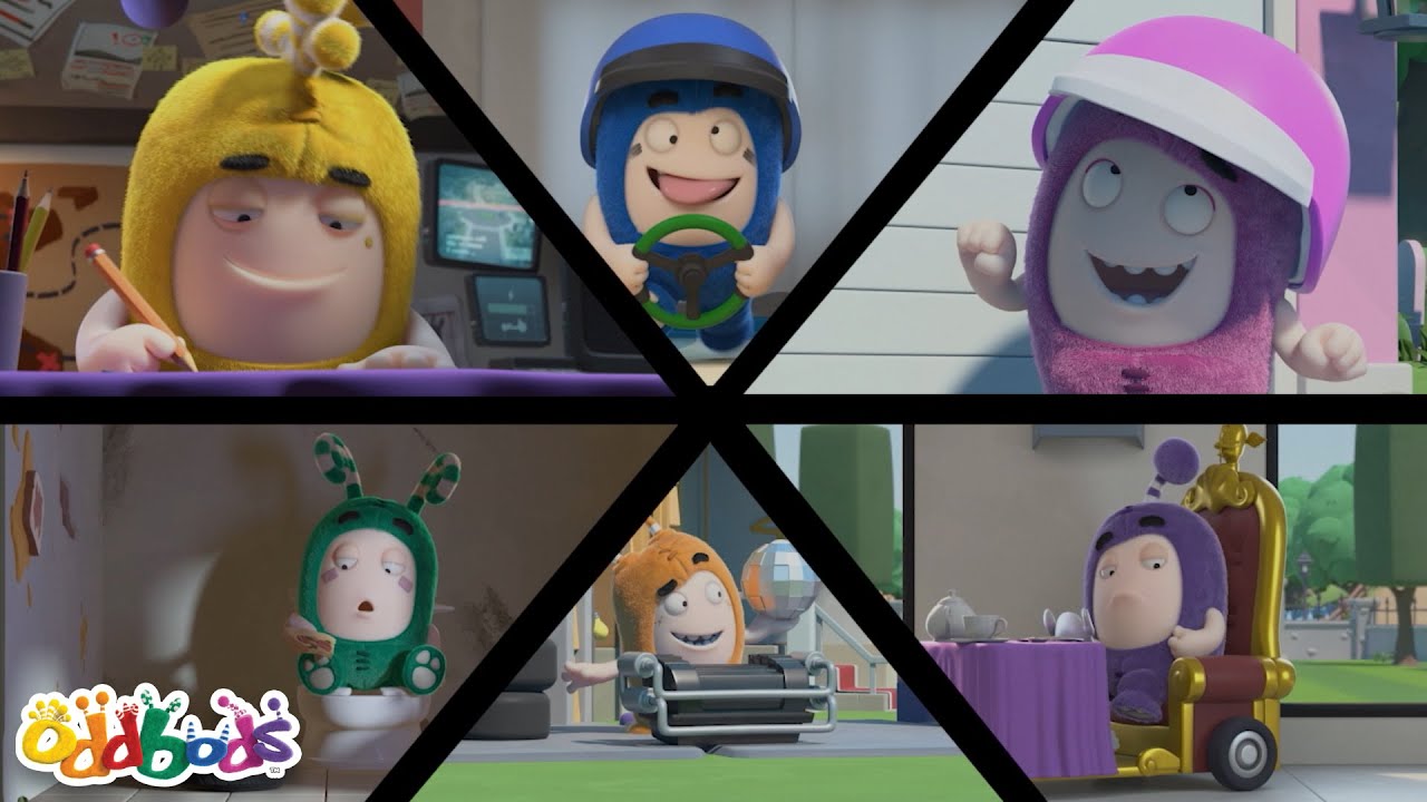 Kart-Kriege |  Oddbods Deutsch | Lustige Cartoons für Kinder