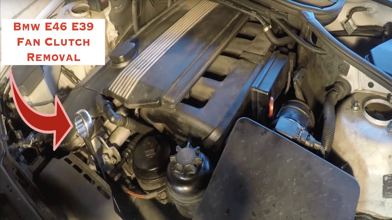 BMW E46 E39 E53 Fan Clutch Removal And Install Quick and Easy!!!!