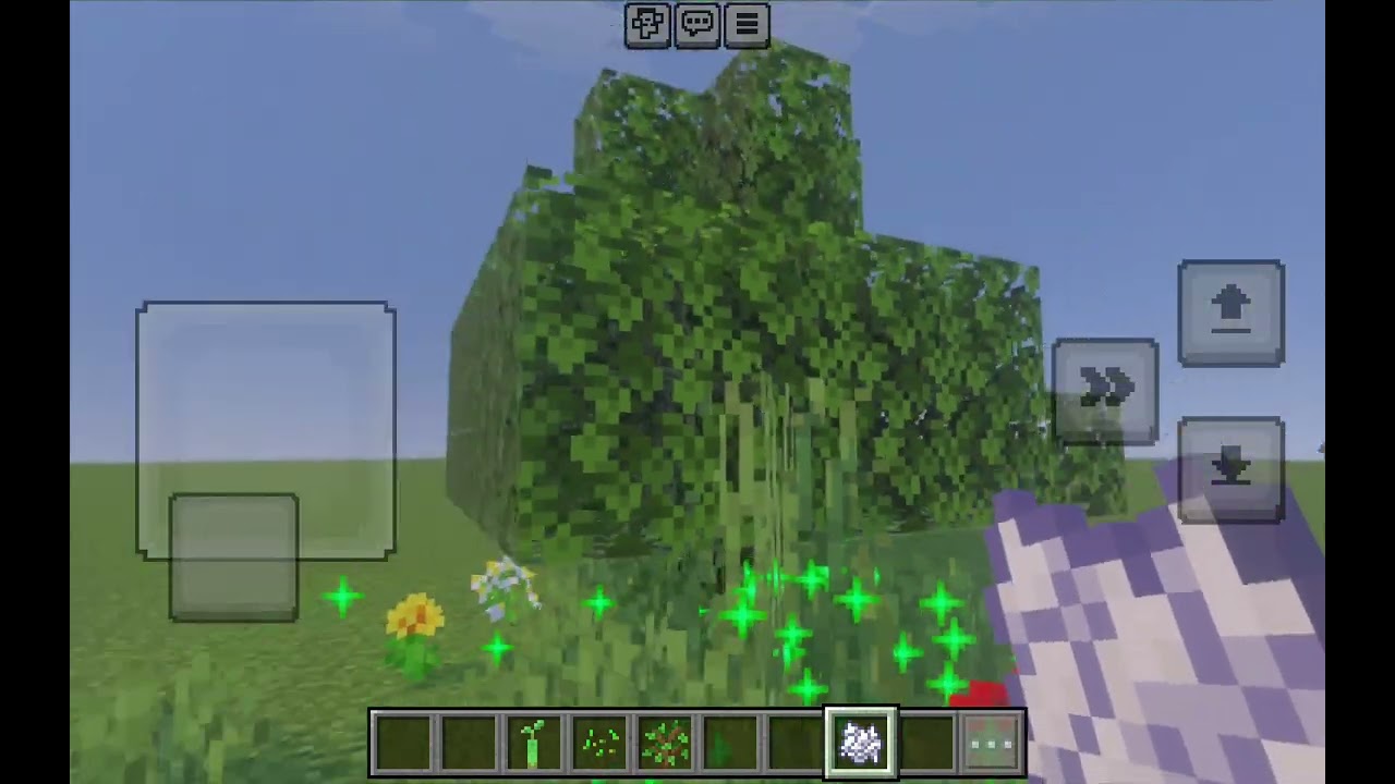 My garden in mincraft