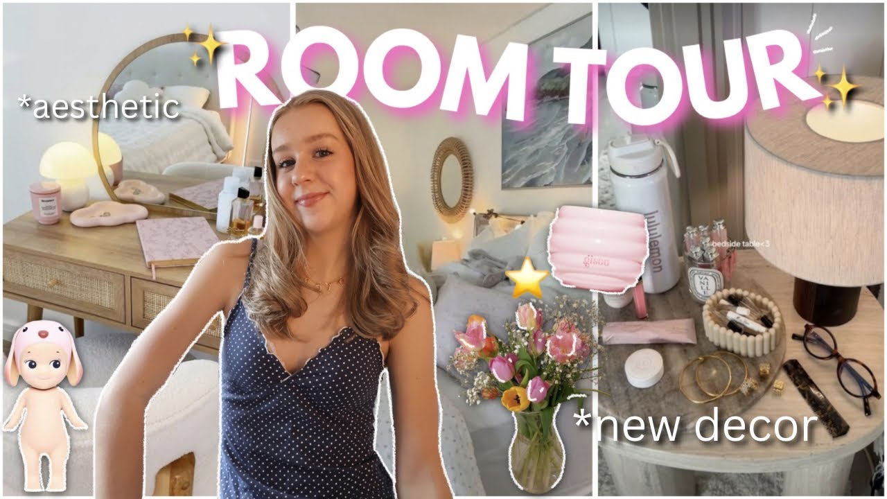 Подробный обзор моей комнаты!! *Обновлено и эстетично 💝