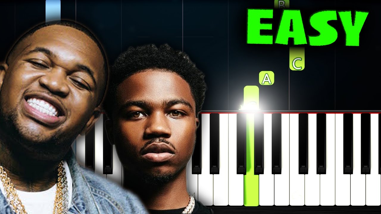 Mustard - Ballin’ ft. Roddy Ricch - EASY Piano Tutorial