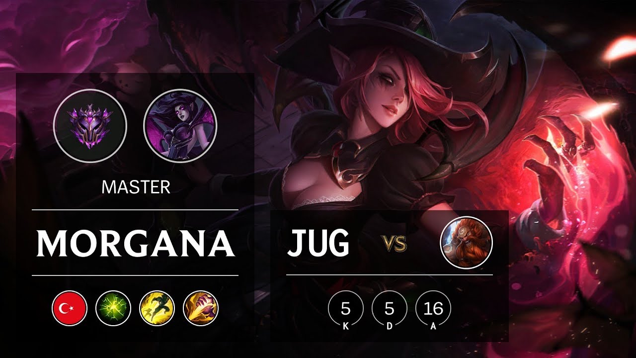 Morgana Jungle vs Gragas - TR Master Patch 9.22