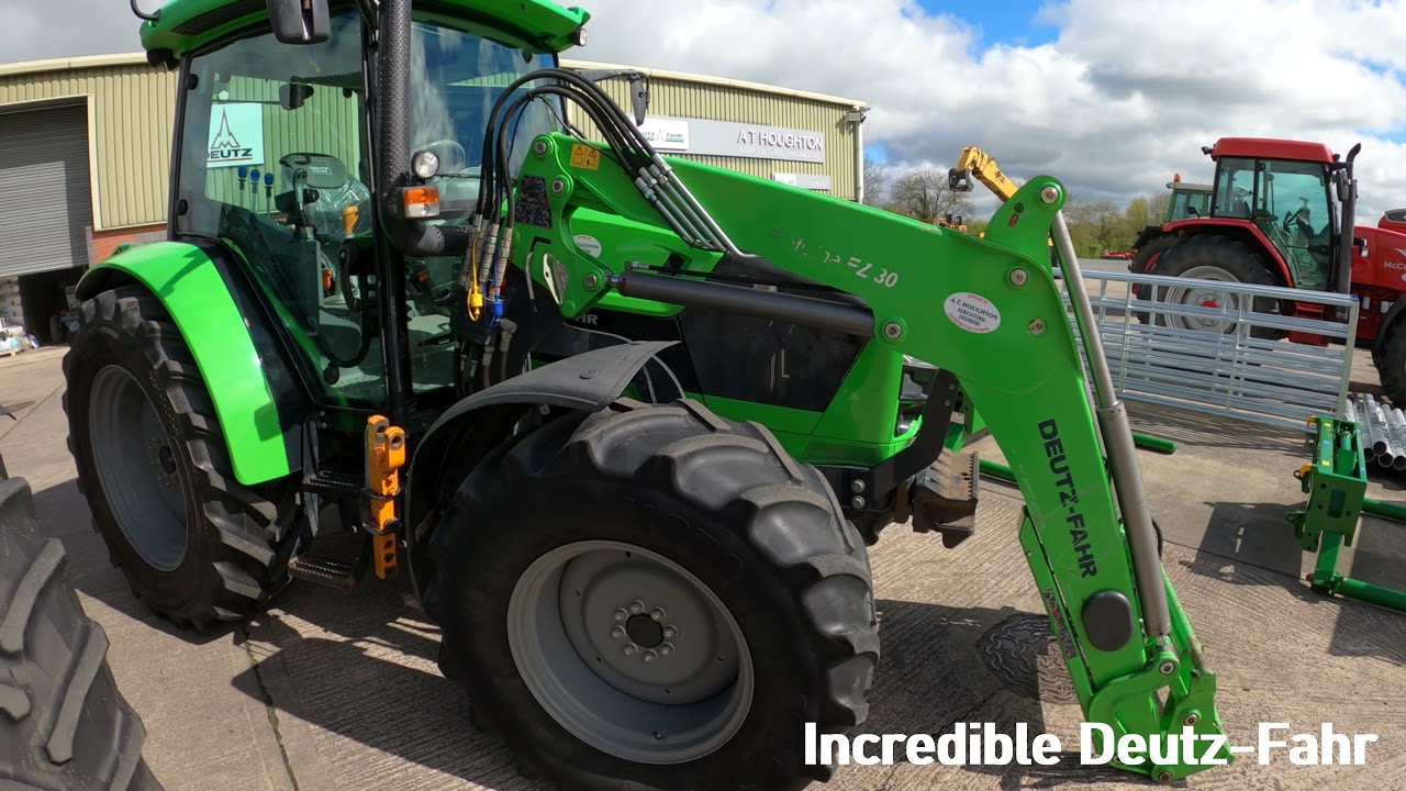 2015 Deutz Fahr 5120c 3.6 Litre 4-Cyl Diesel Tractor (115 HP) with Loader