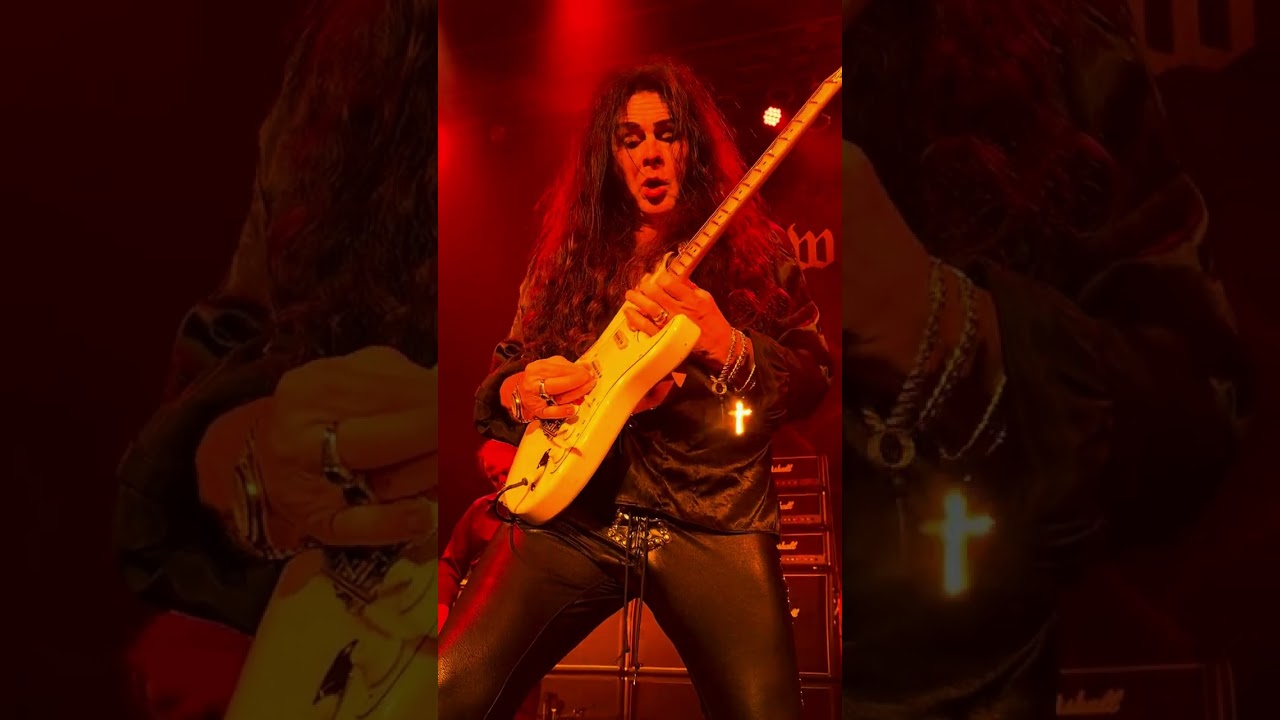 Yngwie Malmsteen 40th Anniversary Live at Tokyo 2024 Close up shot taken from the front row 1/3