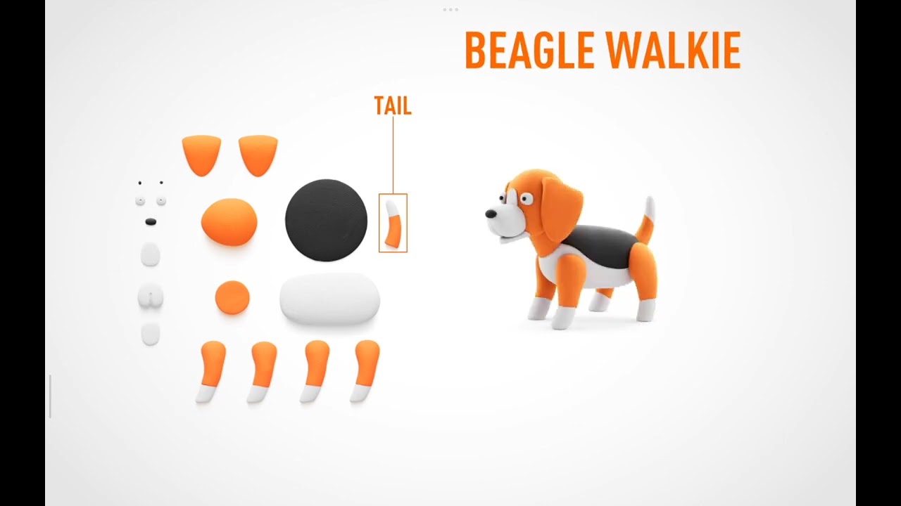 Hey Clay Beagle Walkie