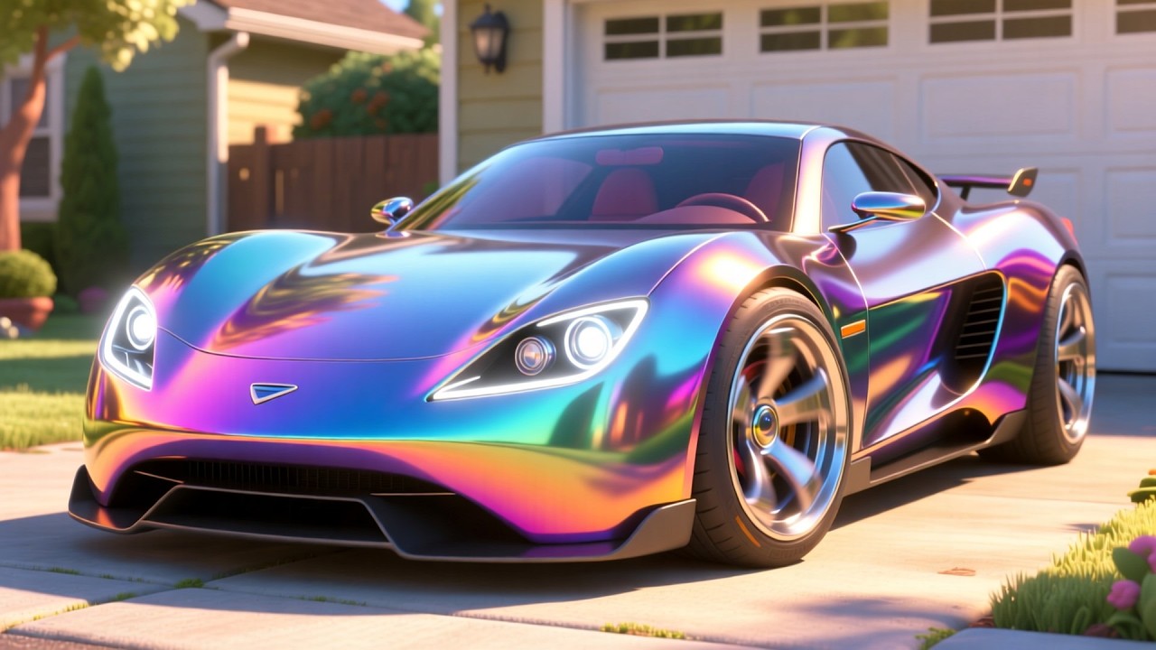 Wroom Wroom Color Car 🚗 | Fun Learning & Play for Kids | Toddler Adventure Video