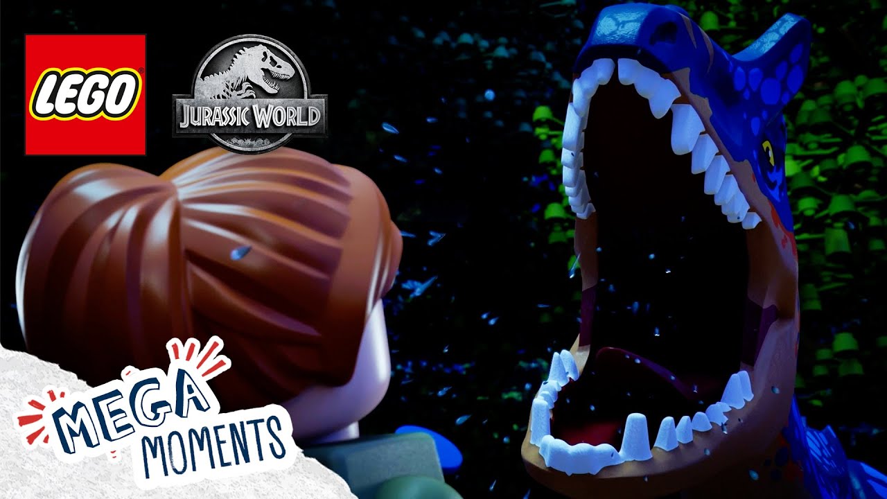 Will Claire Survive?! 😱 🦖 | LEGO Jurassic World: Legend of Isla Nublar | Mega Moments