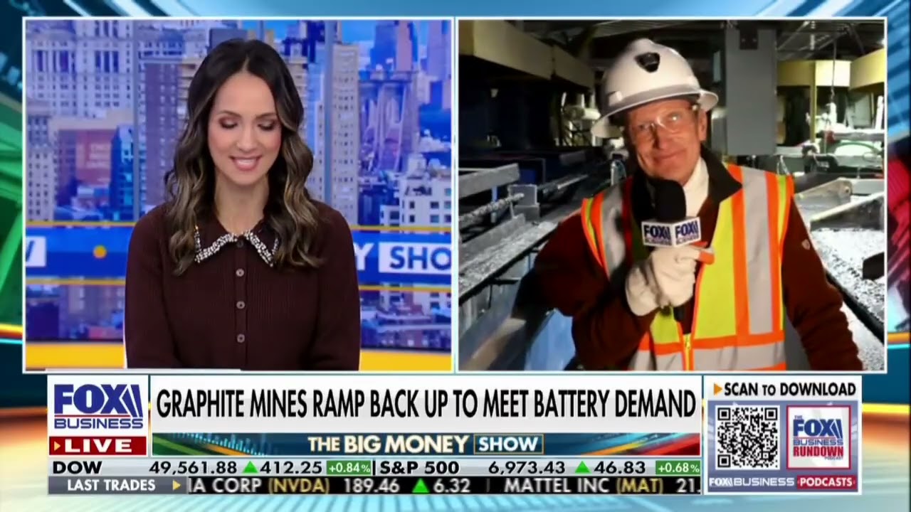 Bringing Graphite Back to America | Titan Mining COO on Fox Business