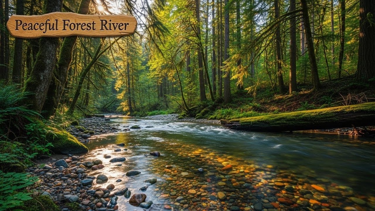 River and Forest Sounds 🌿🌊 Calm Nature Ambience for Relaxation and Focus #2097