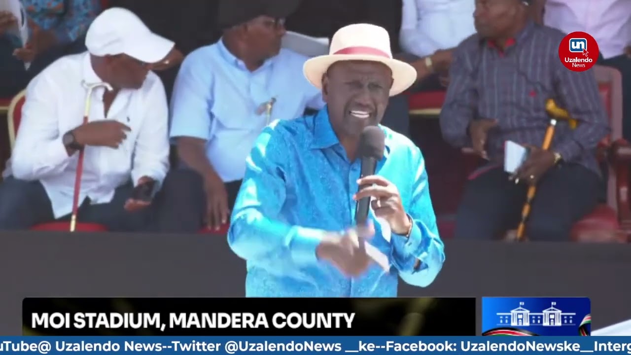 President Ruto's Full Speech in Mandera County During His N. Eastern Tour