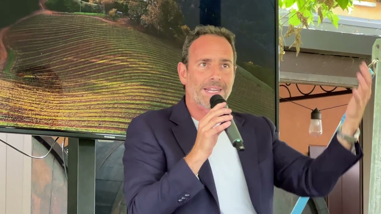 Claudio Stefani racconta la storia di Acetaia Giusti all'evento 
